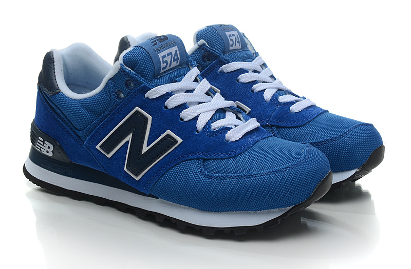 Chaussure New Balance 574 Bleu Pas Cher Pour Femme